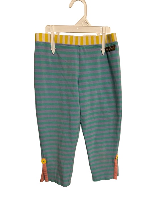 Matilda Jane Other - Matilda Jane Blue & Gray Striped Leggings Pants Girls Size 8 Playwear